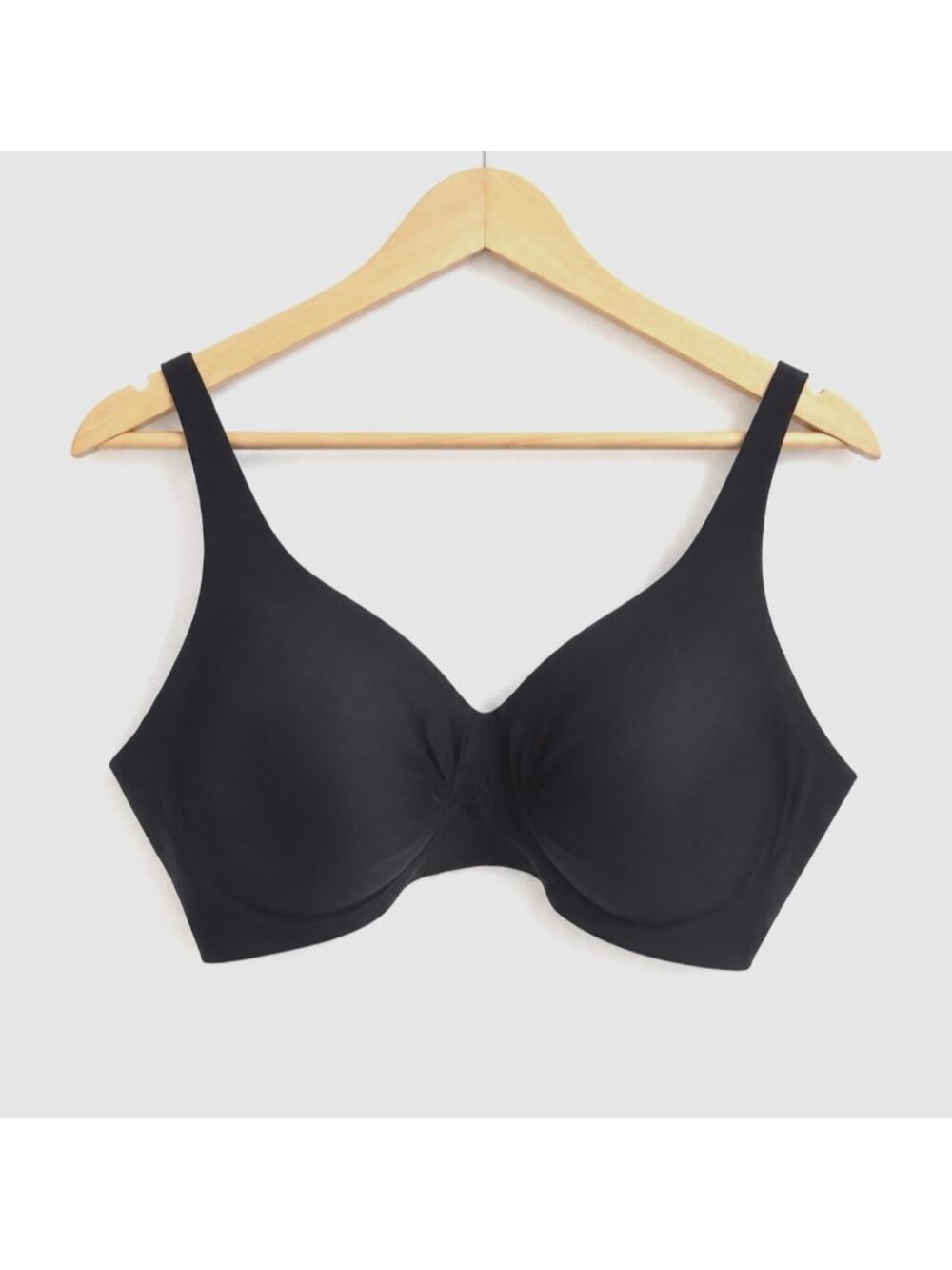 Knix Revolution V-Neck Wireless Bra Seamless Black Women’s L++